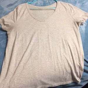Super Cute Cream Tee